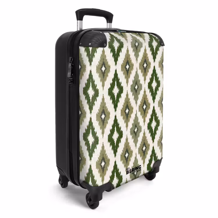 CaseSwap - Geografisch - Ruitmotief - Groen — 2