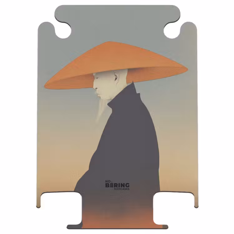 CaseSwap™ - Minimalistisch - Silhouet - Oranje — 1