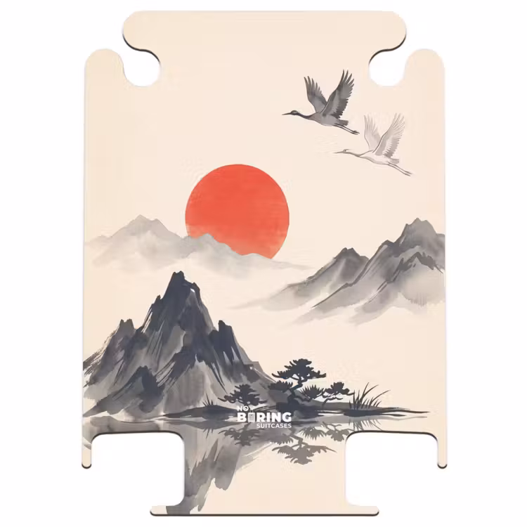 CaseSwap - Oosters - Kraanvogels - Landschap — 1