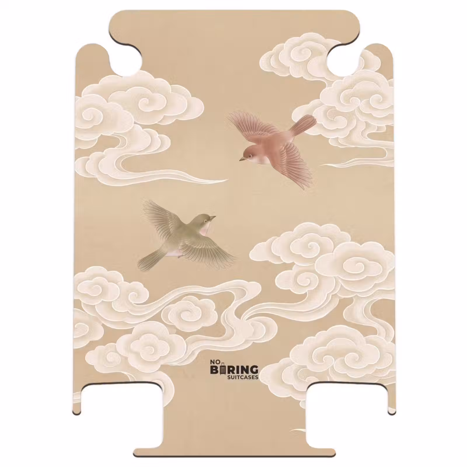 CaseSwap - Vogels - Vliegen - Beige — 1