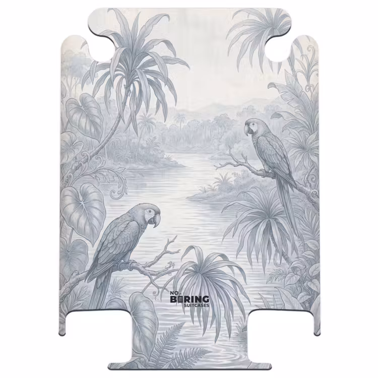 CaseSwap - Vogel - Rivier - Tropisch - Illustratie - Blauw — 1
