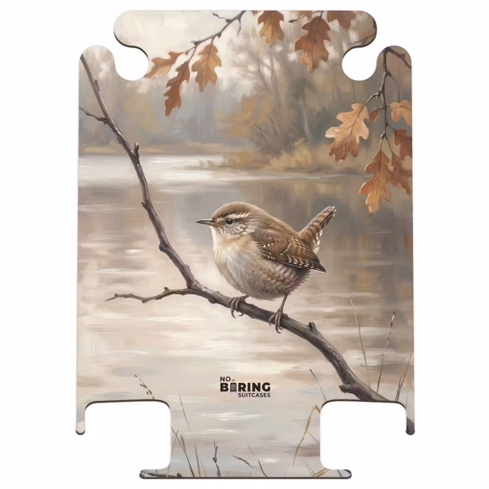 CaseSwap - Winterkoninkje - Tak - Rivier - Natuur - Sfeervol — 1