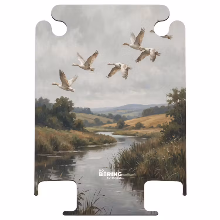 CaseSwap - Eenden - Rivier - Landschap - Vlucht - Nostalgisch — 1