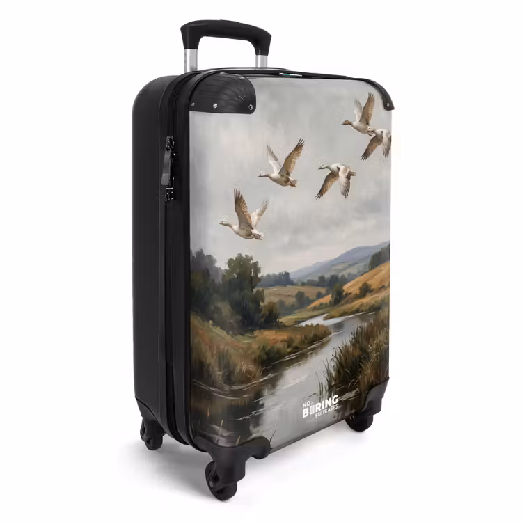CaseSwap - Eenden - Rivier - Landschap - Vlucht - Nostalgisch — 2