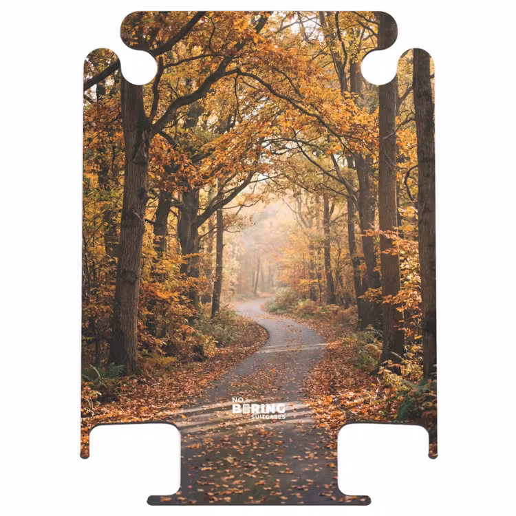 CaseSwap™ - Bospad - Herfstbos - Bladeren - Oranje - Nostalgisch — 1