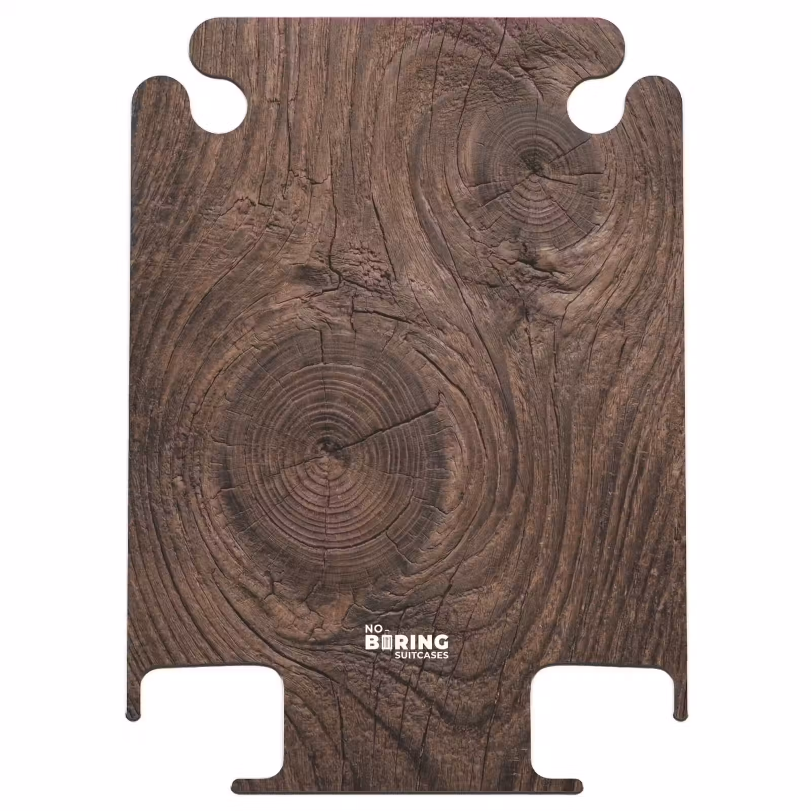 CaseSwap™ - Houtnerf - Textuur - Patroon - Bruin - Rustiek — 1