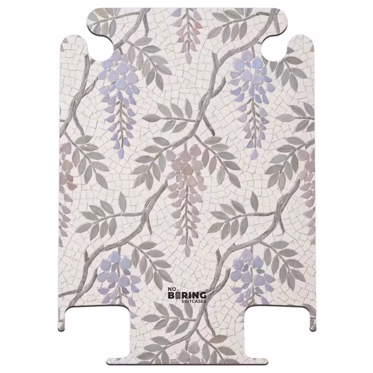 CaseSwap - Bloemen - Mozaïek - Natuur - Patroon - Paars — 1