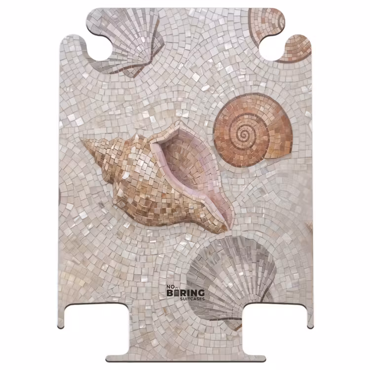 CaseSwap™ - Schelp - Mozaïek - Zee - Beige - Modern — 1