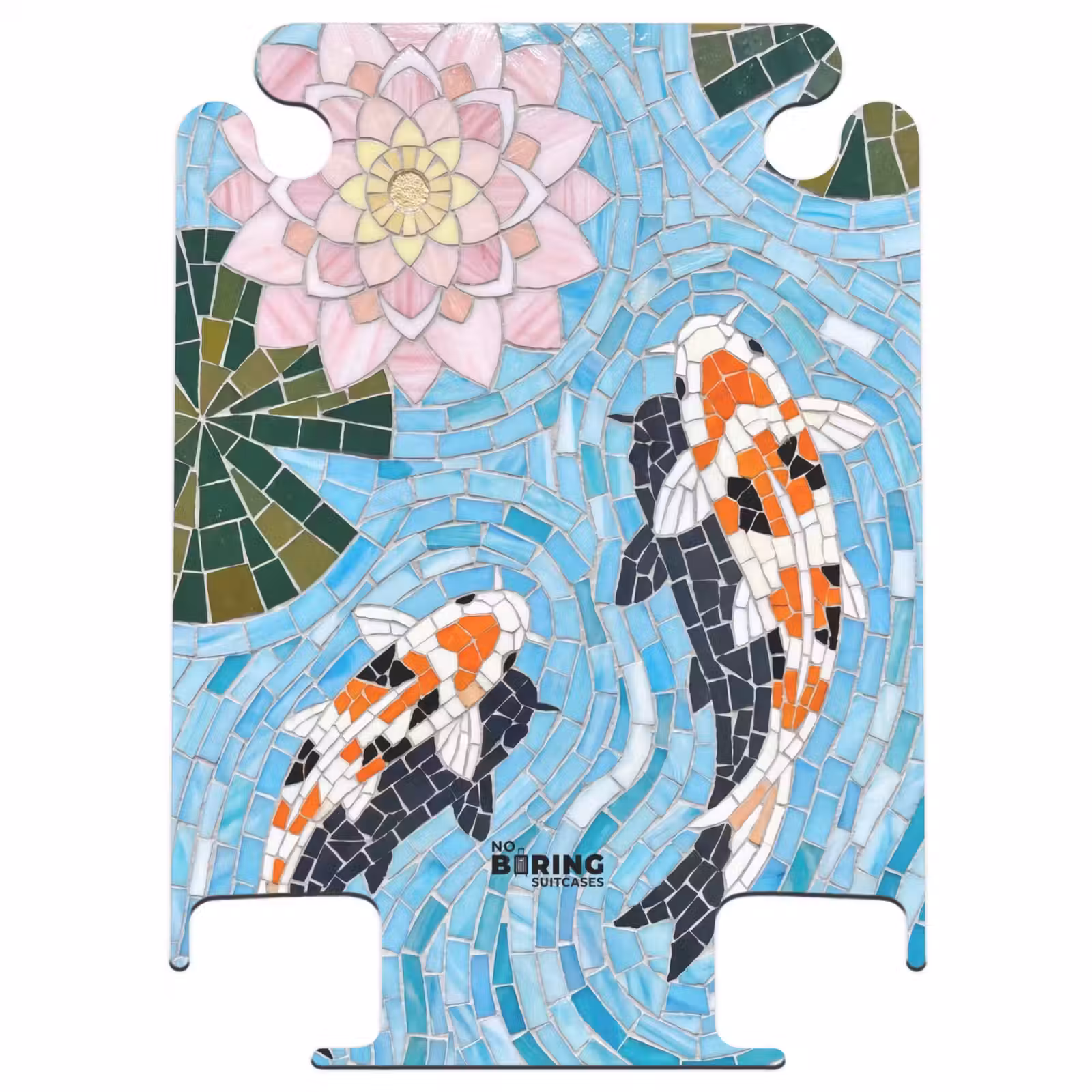 CaseSwap™ - Vis - Water - Natuur - Mozaïek - Blauw — 1