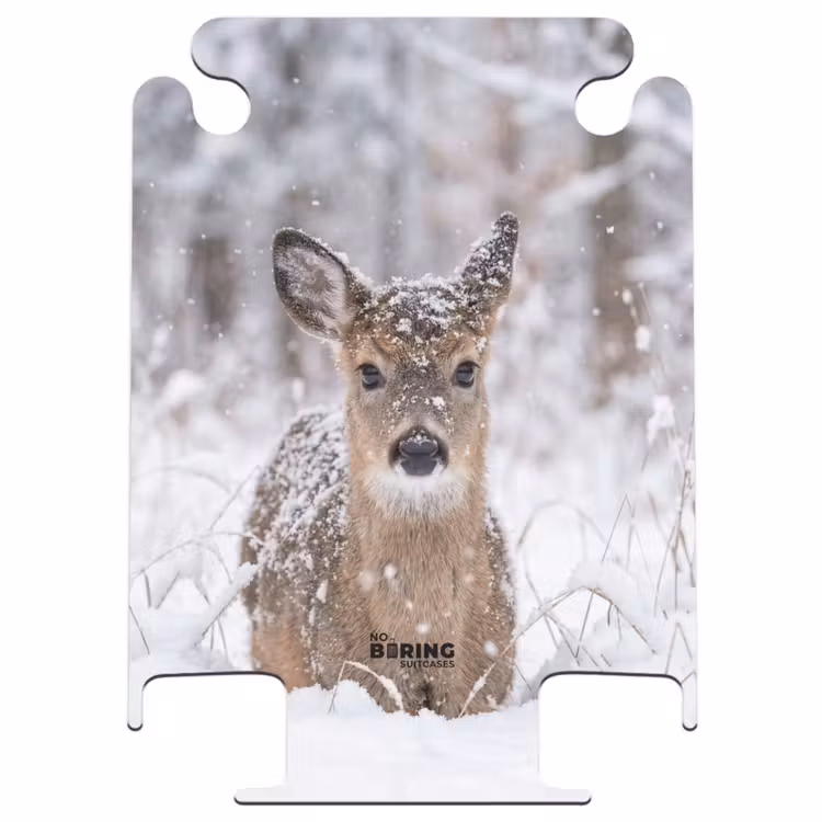 CaseSwap™ - Hert - Sneeuw - Bos - Dieren - Vertederend — 1