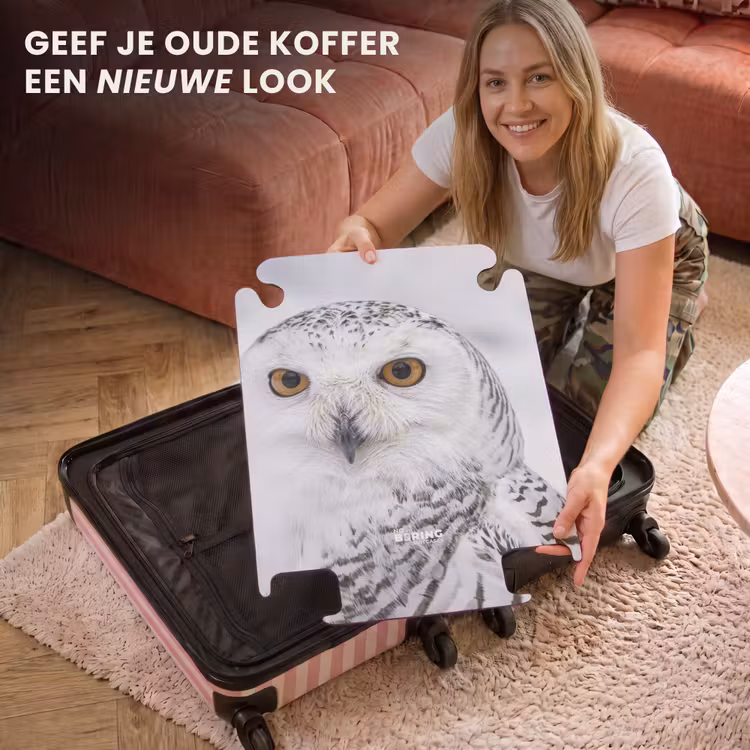 CaseSwap - Sneeuwuil - Oog - Wildlife - Wit — 2
