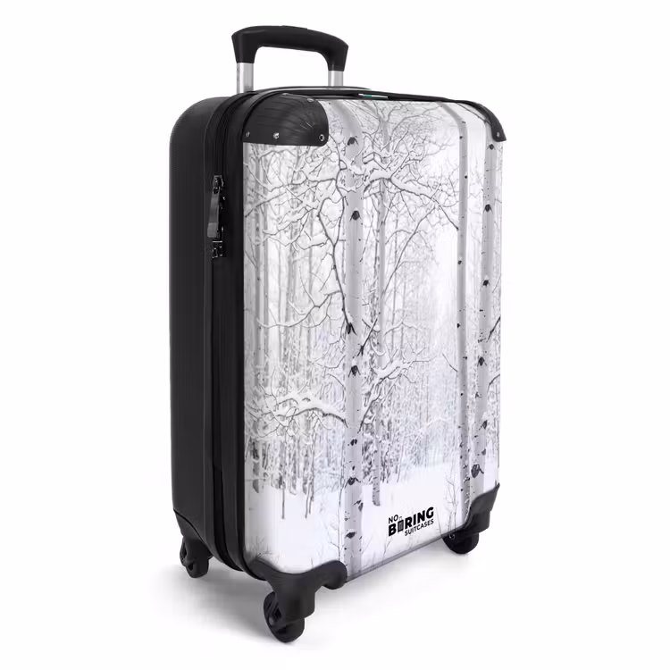 CaseSwap - Berkenbomen - Sneeuw - Winter - Bos - Wit — 2