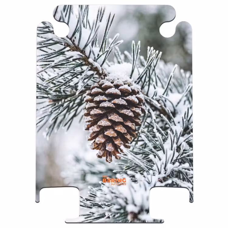 CaseSwap™ - Dennenappel - Tak - Sneeuw - Winter - Sfeervol — 1