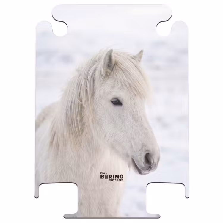 CaseSwap - Paard - Kop - Winter - Dieren - Wit — 1
