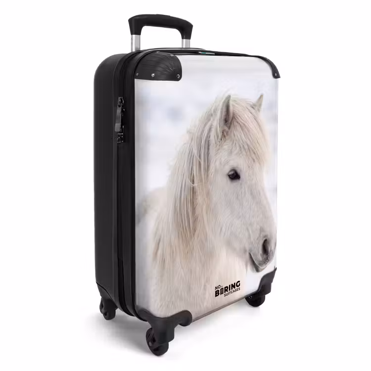 CaseSwap - Paard - Kop - Winter - Dieren - Wit — 2