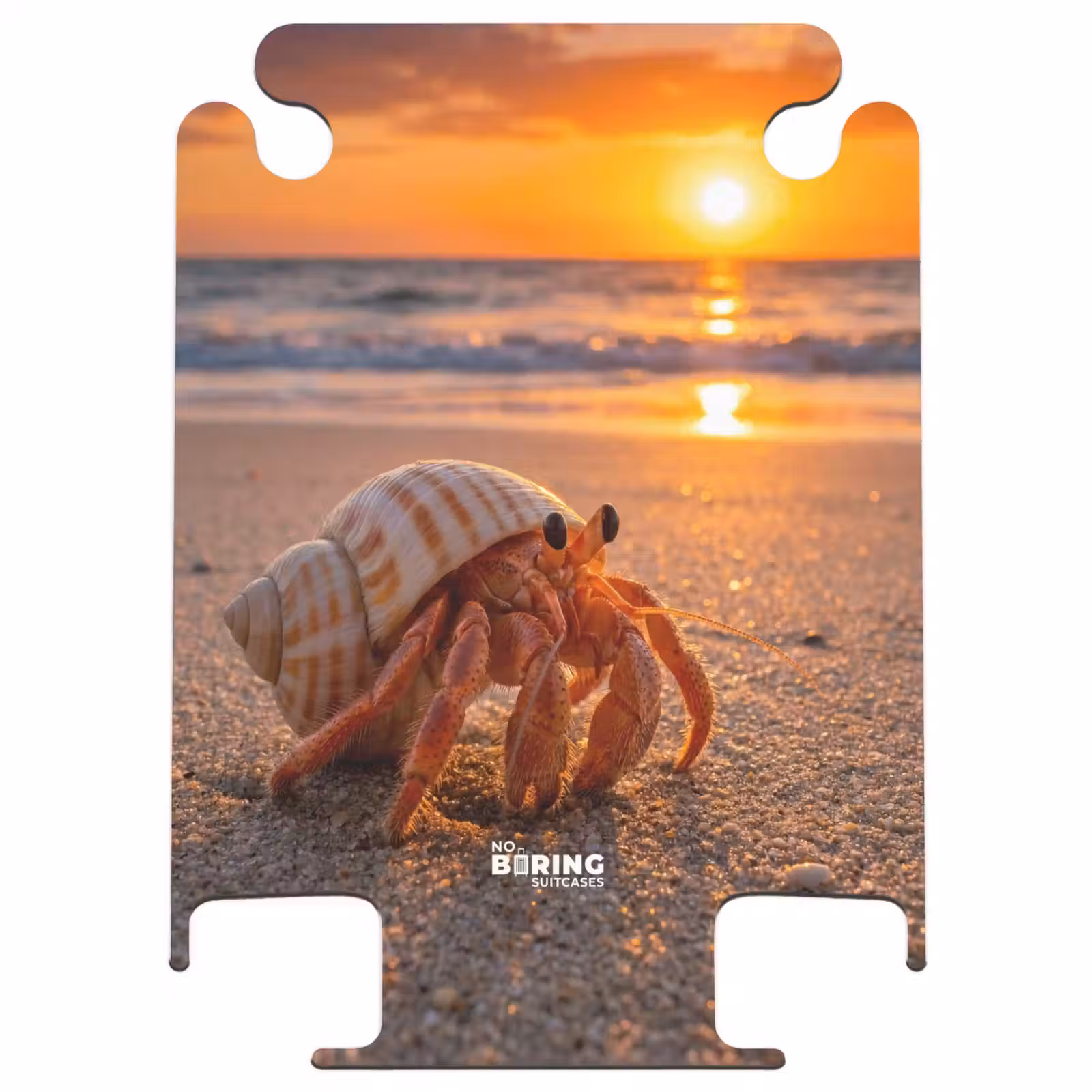 CaseSwap - Kreeft - Strand - Natuur - Zonsondergang - Oranje — 1