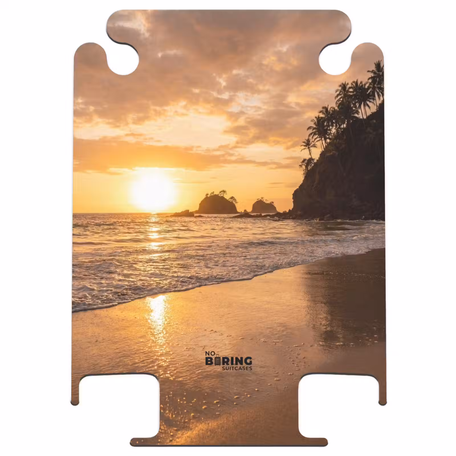 CaseSwap™ - Strand - Zonsondergang - Natuur - Tropisch - Oranje — 1