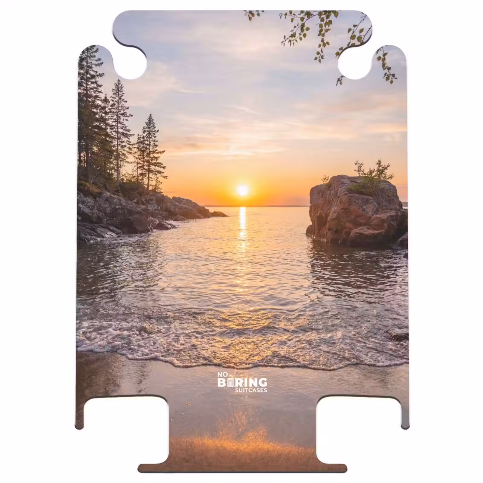 CaseSwap - Zonsondergang - Kust - Water - Natuur - Oranje — 1