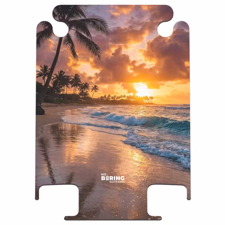 CaseSwap™ - Strand - Zonsopgang - Tropisch - Natuur - Oranje — 1