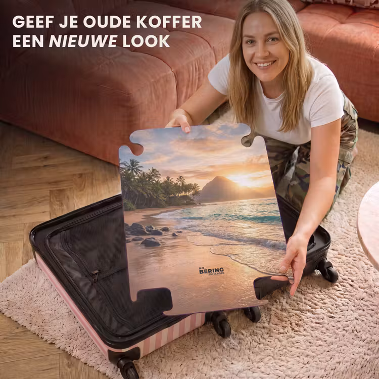 CaseSwap - Zee - Berg - Landschap - Tropisch - Goud — 3