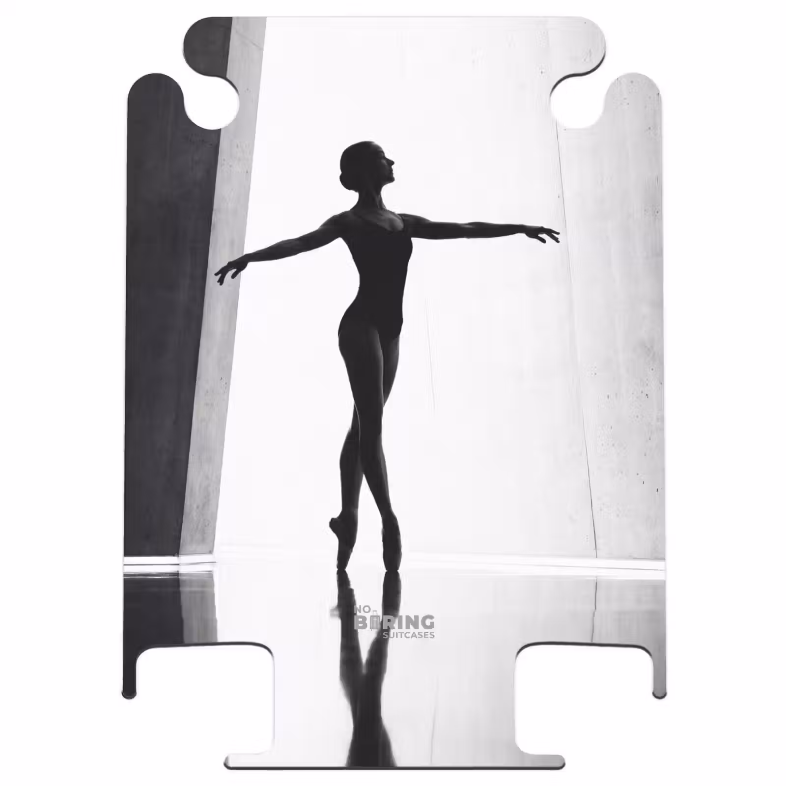 CaseSwap - Danser - Silhouette - Kunst - Modern - Zwart-wit — 1