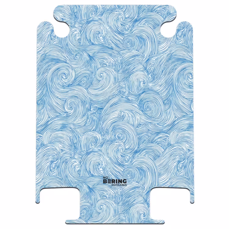 CaseSwap™ - Blauw - Wit - Spiraal - Golven - Lijnen — 1