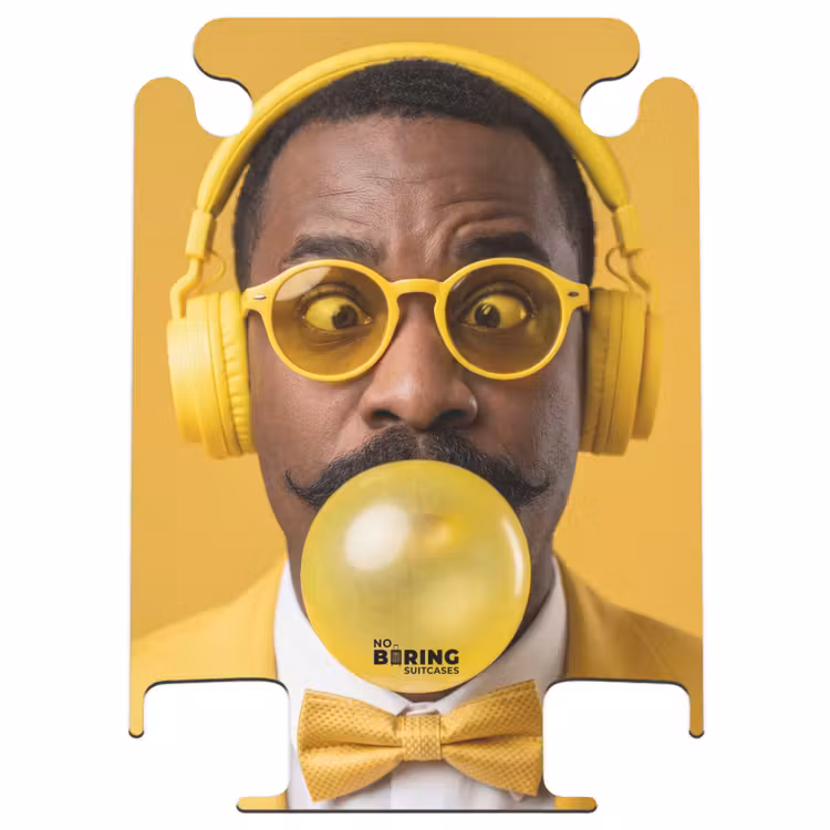 CaseSwap - Man - Bubblegum - Portret - Geel - Modern — 1