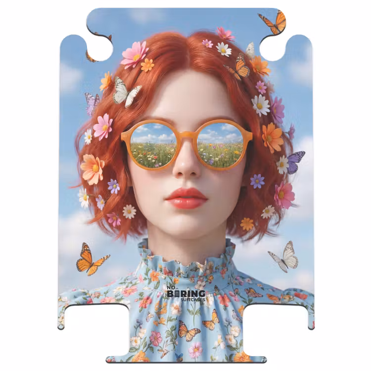 CaseSwap™ - Vrouw - Bloemen - Zomer - Portret - Kleurrijk — 1