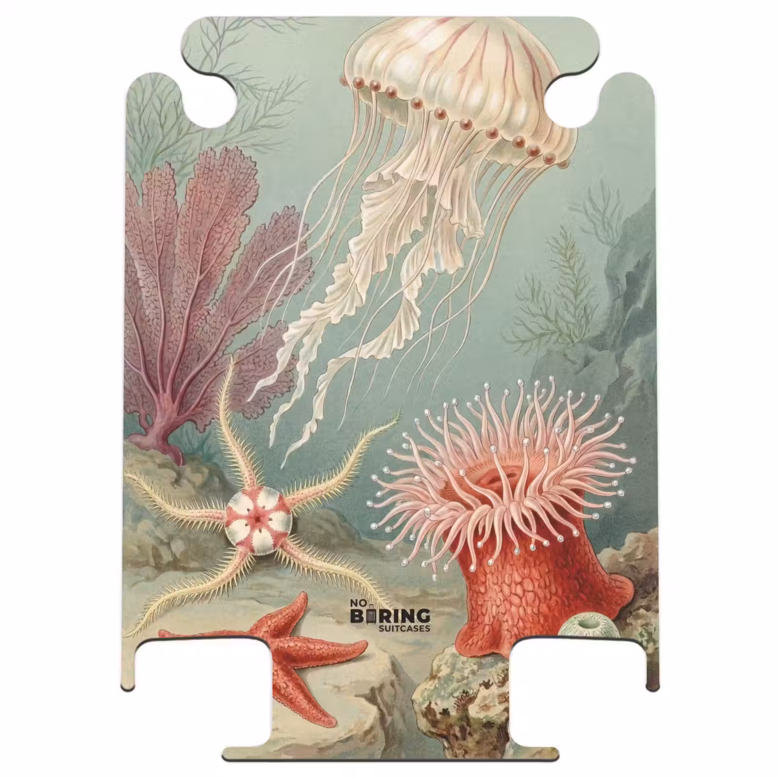 CaseSwap™ - Zeeleven - Kwal - Onderwater - Illustratie - Beige — 1