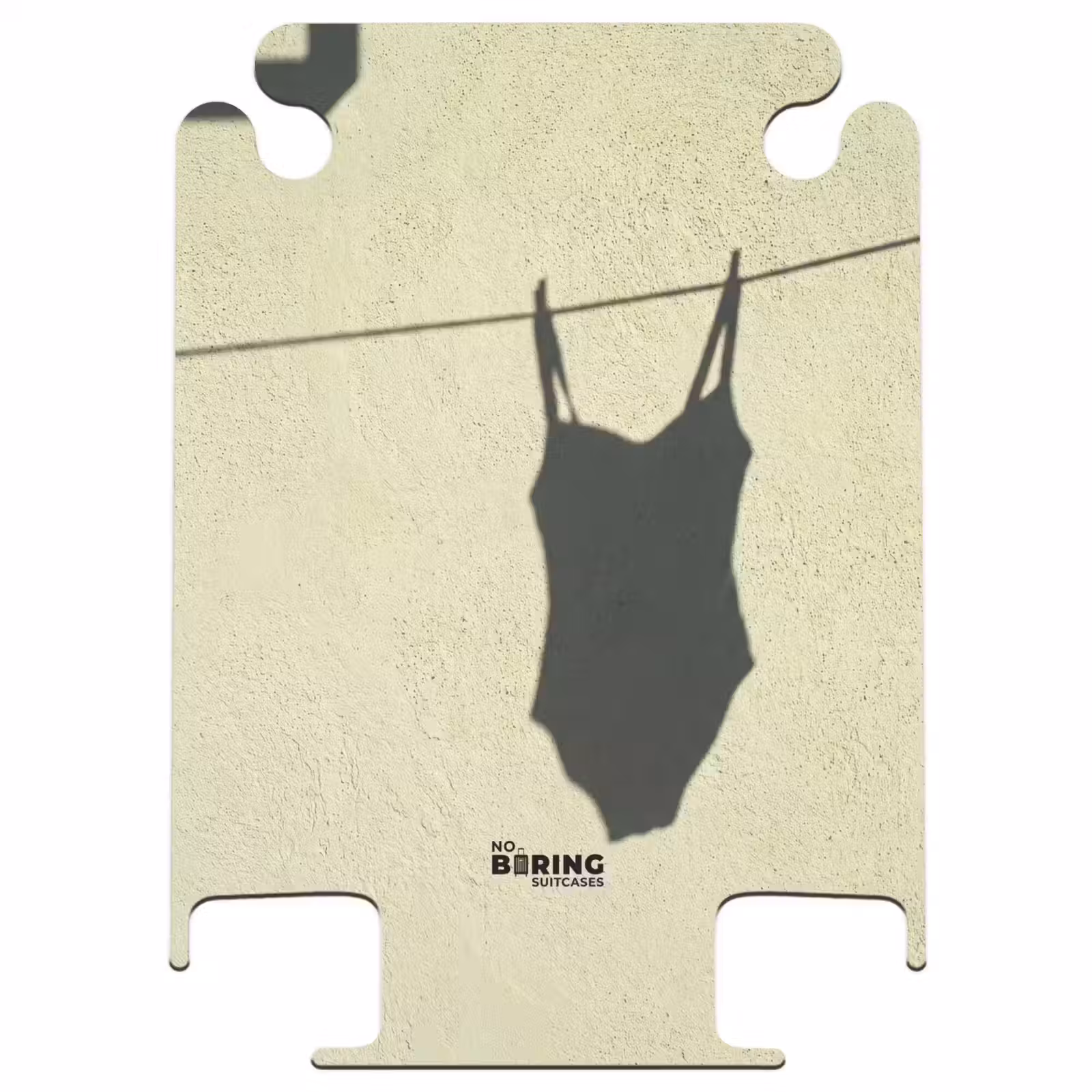 CaseSwap - Badpak - Schaduw - Muur - Zomer - Minimalistisch — 1