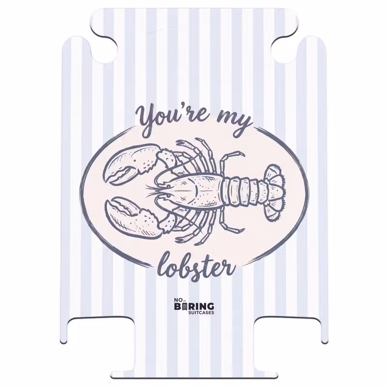 CaseSwap™ - Kreeft - Illustratie - Liefde - Blauw - Decoratie — 1