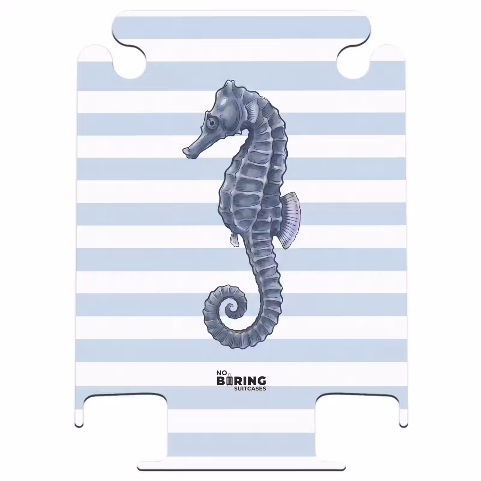 CaseSwap - Vis - Oceaan - Illustratie - Blauw - Strepen — 1