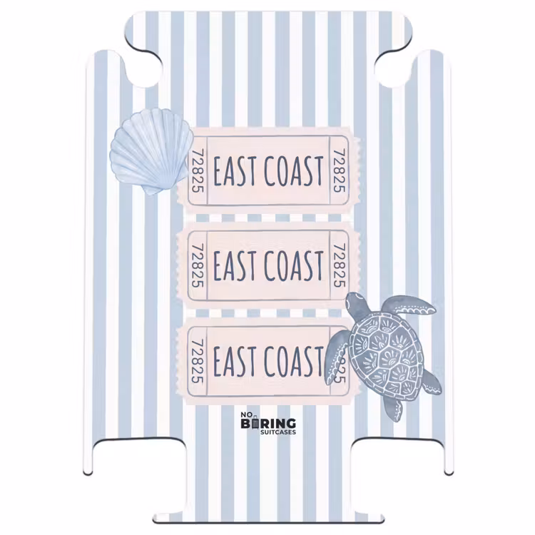 CaseSwap™ - Schelp - Oceaan - Kust - Blauw - Illustratie — 1