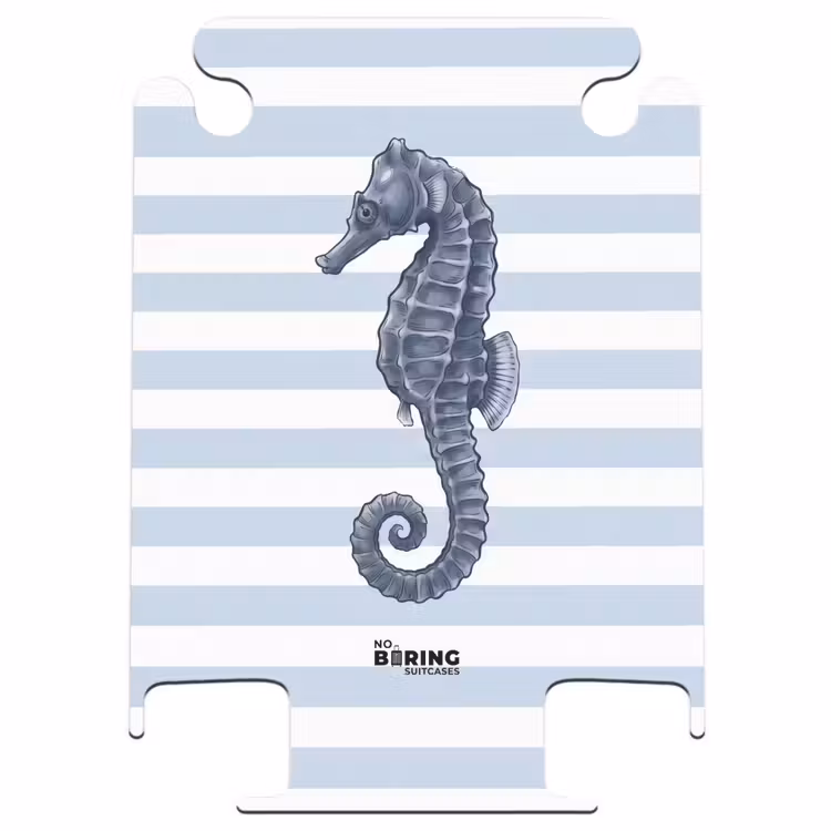 CaseSwap - Vis - Oceaan - Illustratie - Blauw - Strepen — 1