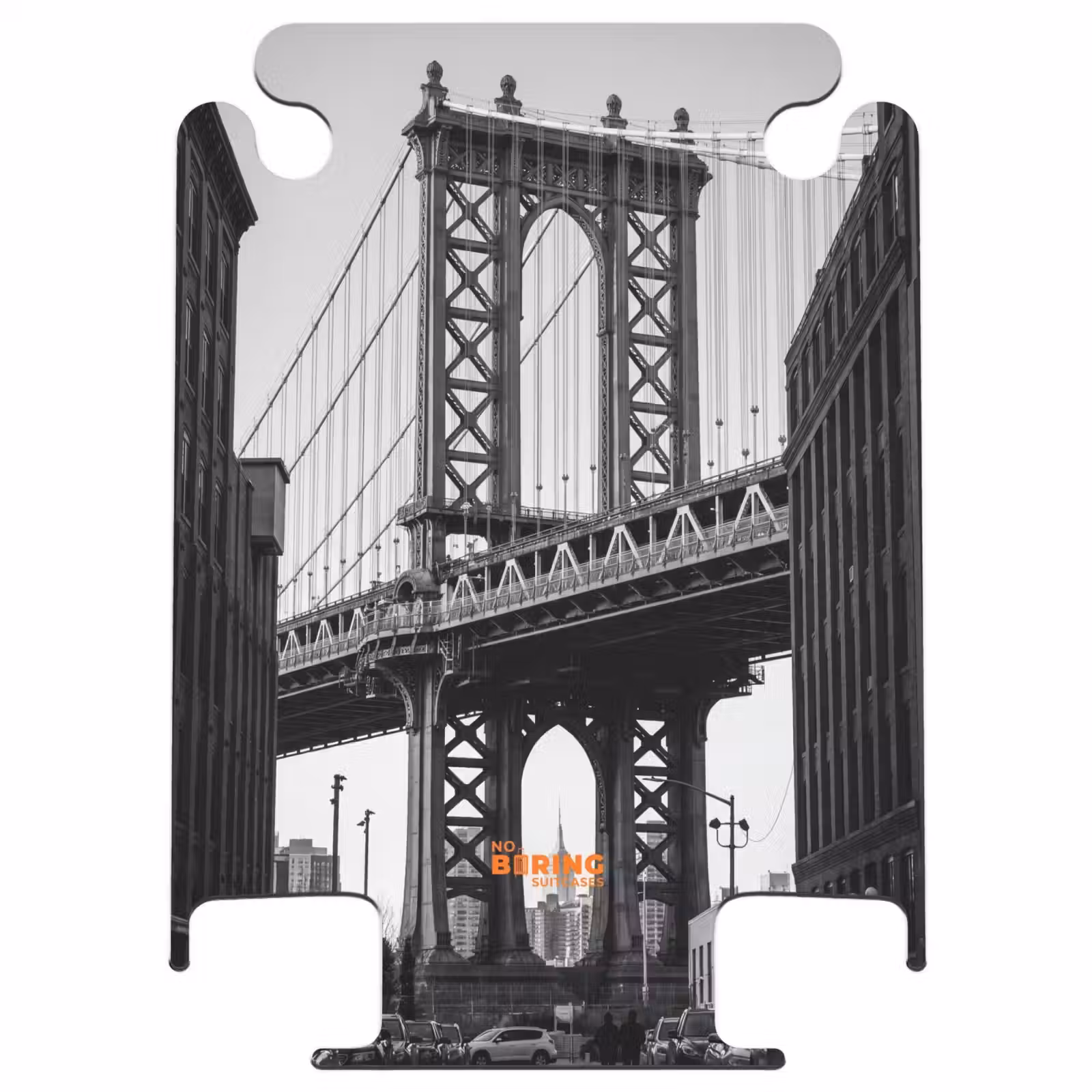 CaseSwap - Brug - Stad - Architectuur - Modern - Zwart - Wit — 1