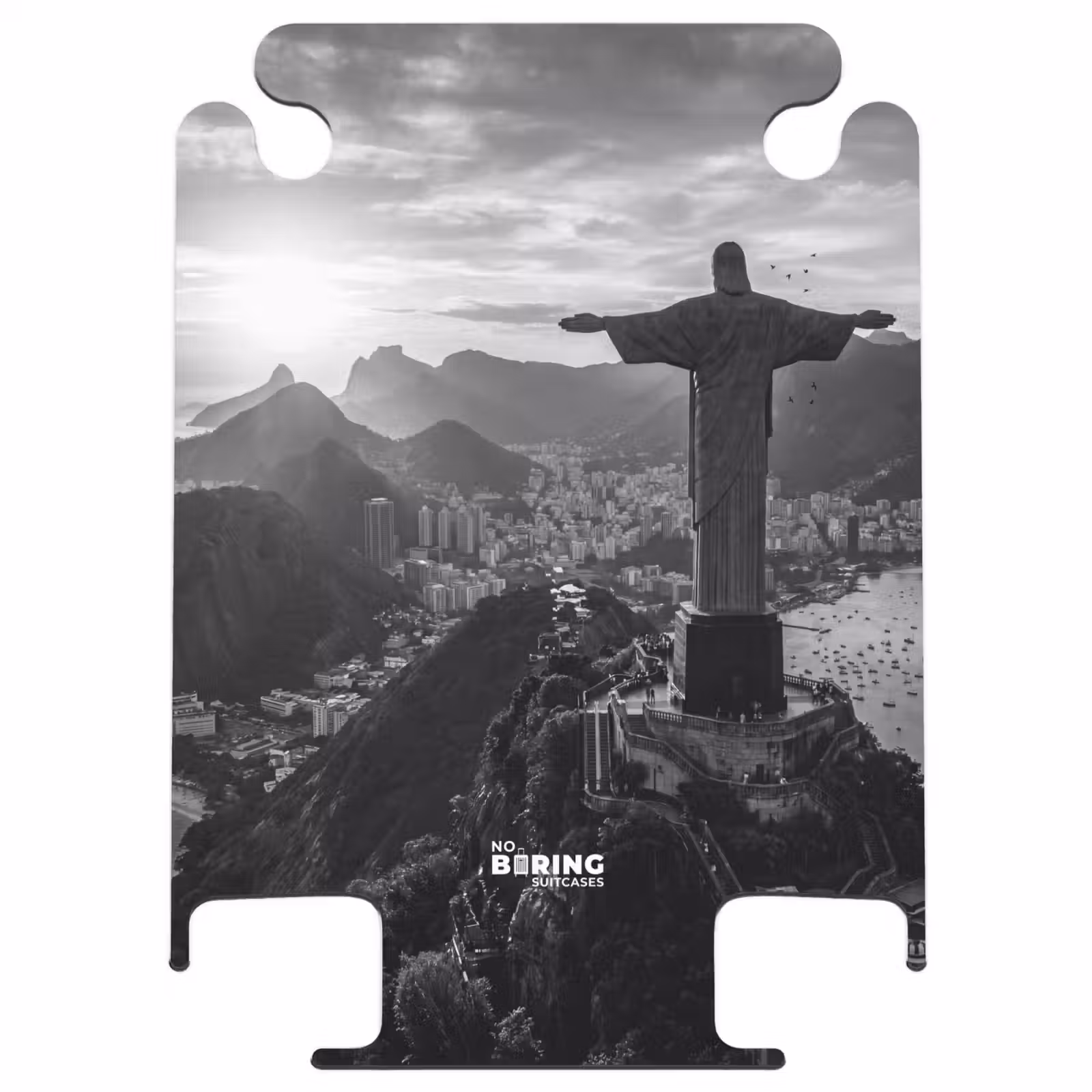 CaseSwap™ - Monument - Stadsgezicht - Landschap - Zwart - Wit — 1