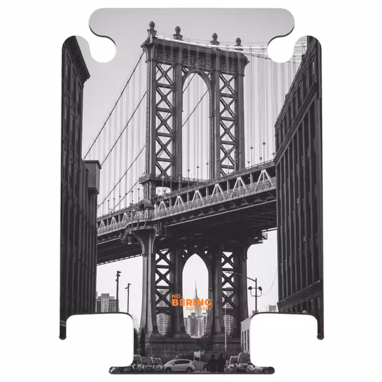 CaseSwap - Brug - Stad - Architectuur - Modern - Zwart - Wit — 1