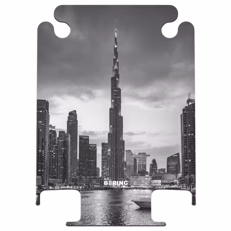 CaseSwap - Stad - Skyline - Architectuur - Avond - Zwart-wit — 1