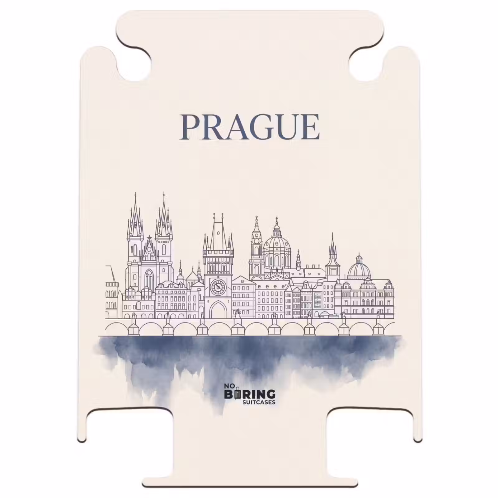 CaseSwap™ - Praag - Skyline - Architectuur - Blauw — 1