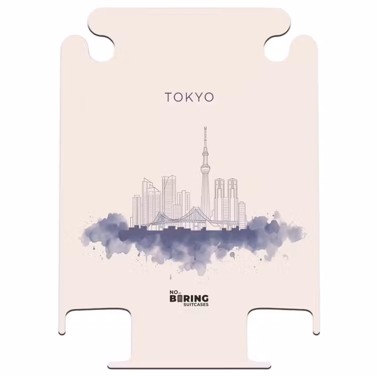CaseSwap™ - Tokyo - Skyline - Stad - Abstract - Blauw — 1
