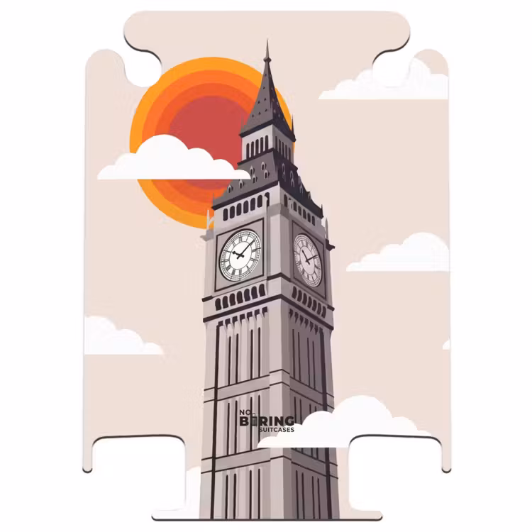 CaseSwap - Toren - Klok - Londen - Architectuur - Retro — 1