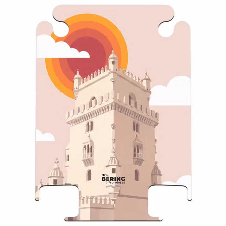 CaseSwap™ - Toren - Rivier - Architectuur - Modern - Oranje — 1