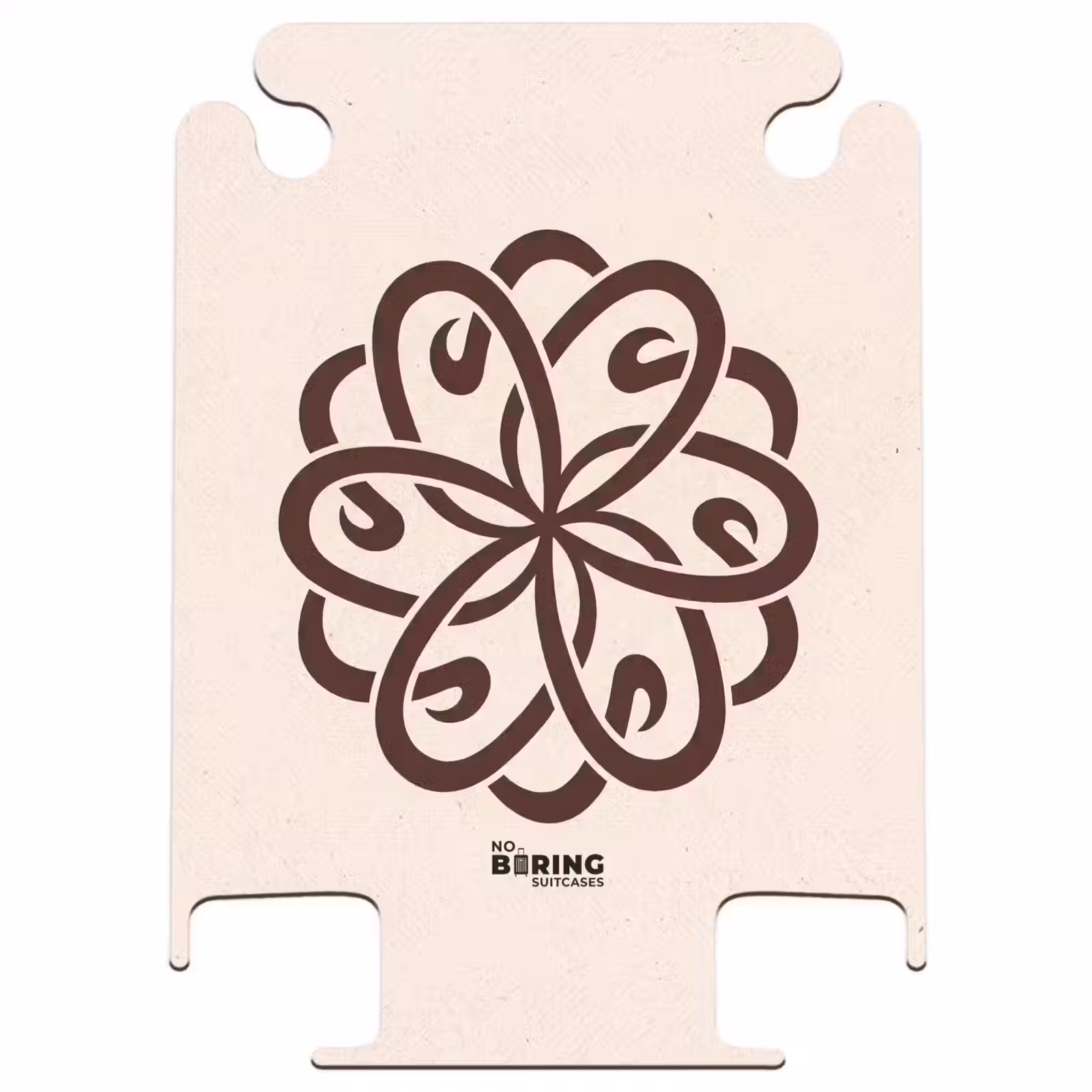CaseSwap - Patroon - Knoop - Abstract - Modern - Bruin — 1