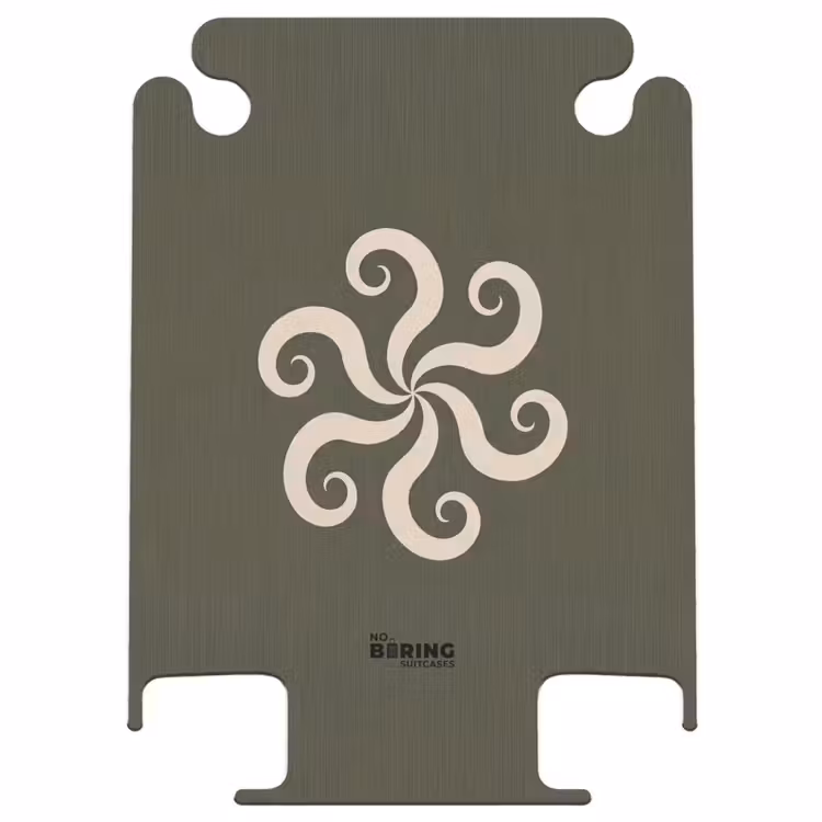 CaseSwap™ - Patroon - Spiraal - Abstract - Modern - Groen — 1