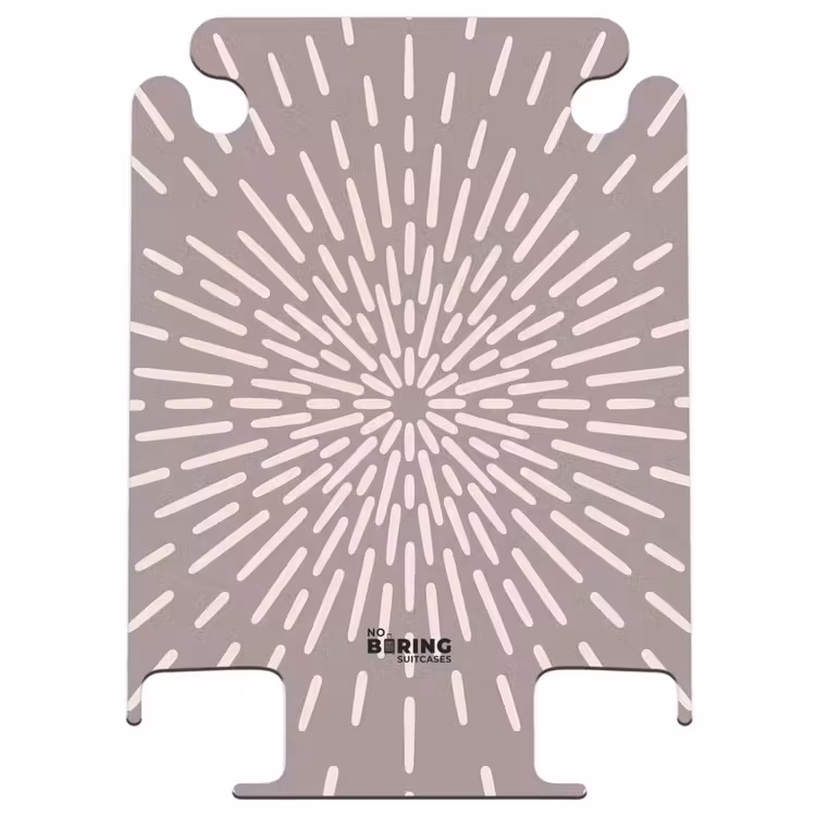 CaseSwap - Patroon - Stralen - Abstract - Modern - Grijs — 1