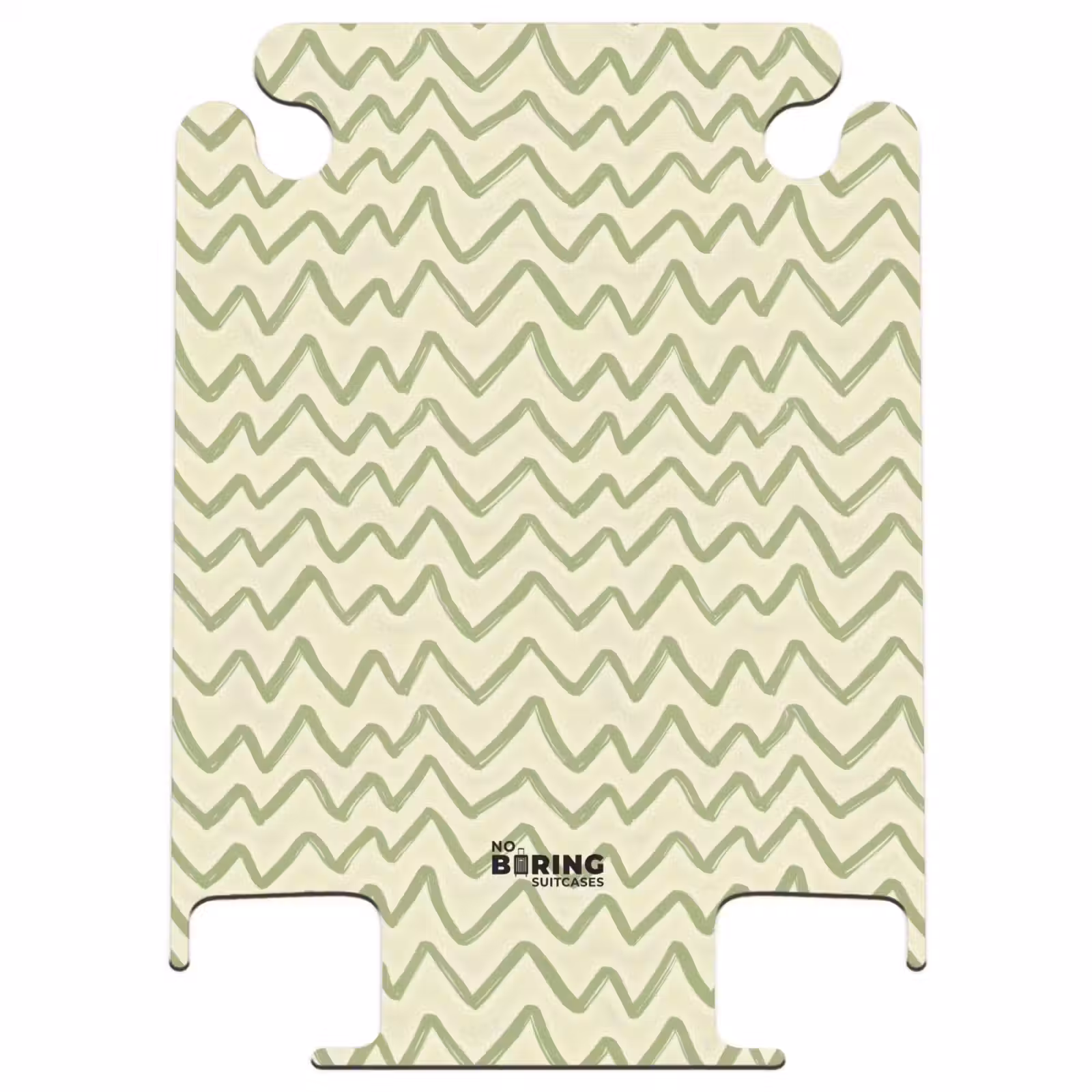 CaseSwap™ - Saliegroen - Zigzag - Handgetekend - Patroon — 1