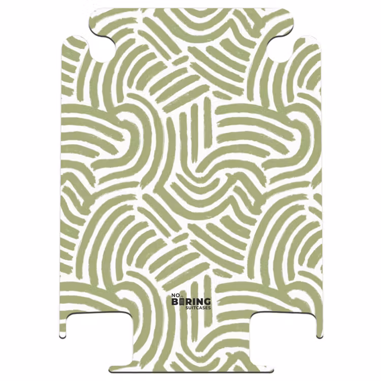 CaseSwap™ - Saliegroen - Abstract - Bogen - Handgetekend - Patroon — 1