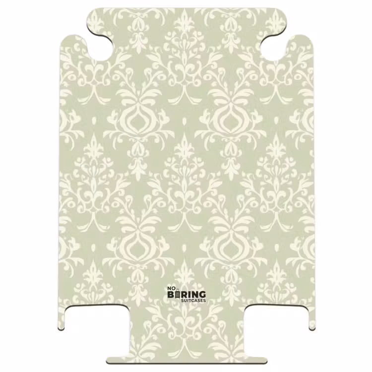 CaseSwap™ - Saliegroen - Barok - Damast - Ornament - Patroon — 1