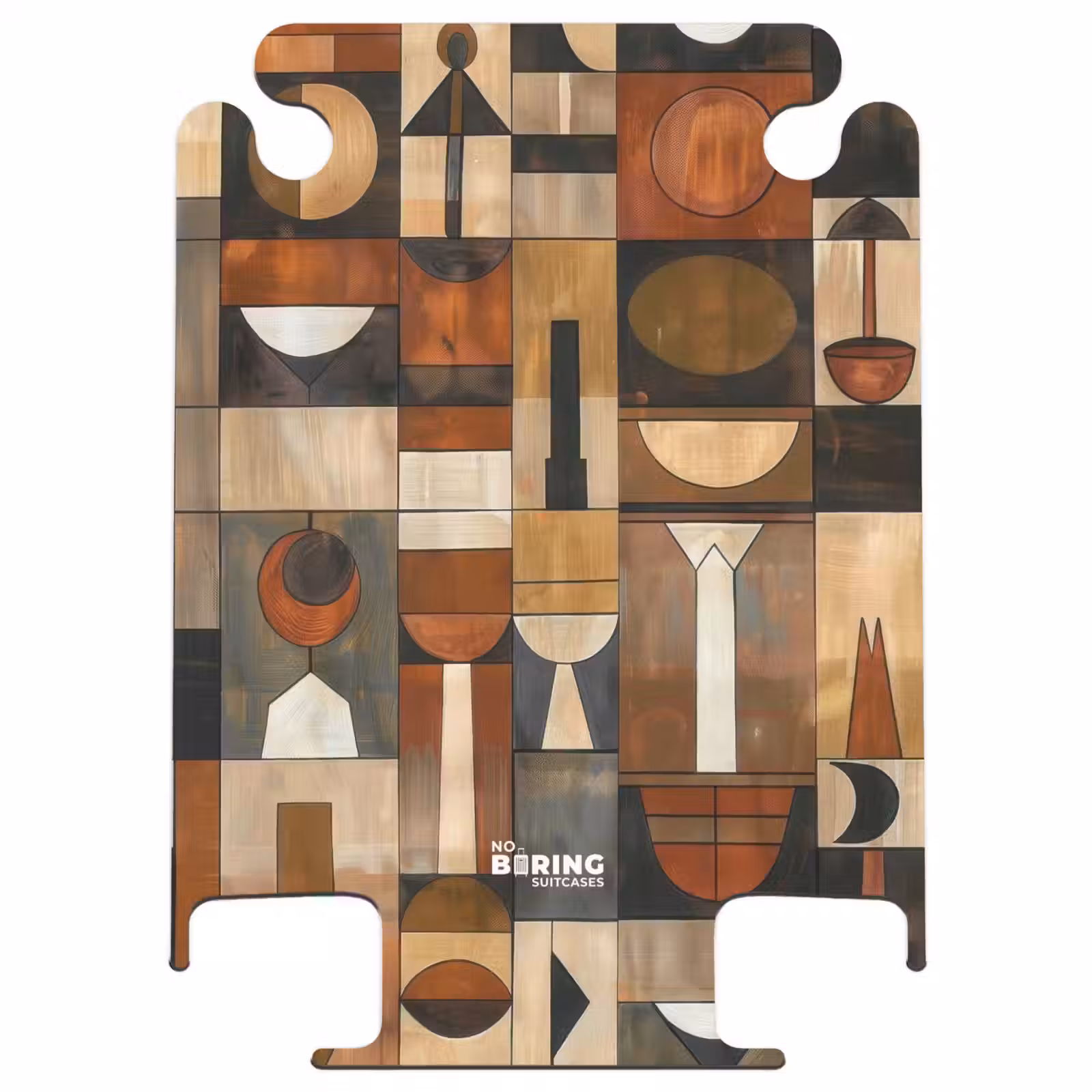 CaseSwap™ - Terracotta - Geometrisch - Mid-Century - Patroon — 1