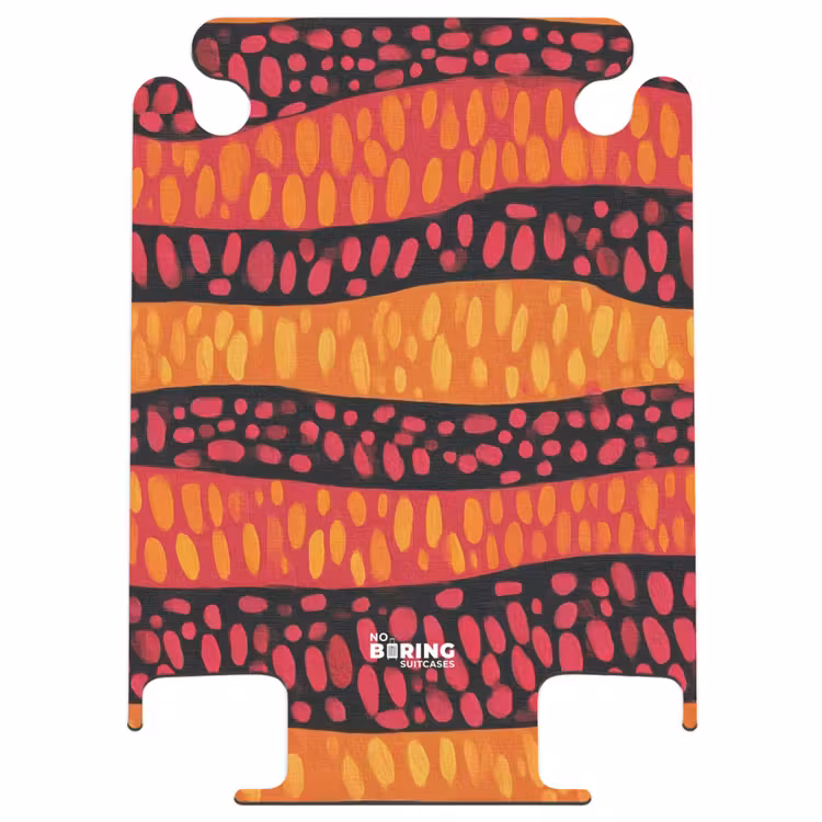 CaseSwap™ - Oranje - Roze - Expressief - Patroon — 1